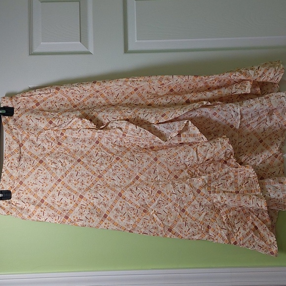 Toad&Co Manzana Ruffle Maxi Skirt, Salt Quilt Print, Women's sz S - Picture 2 of 8
